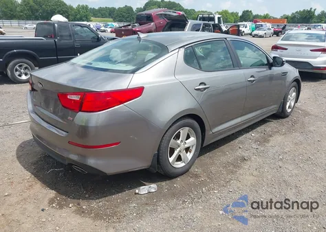 2015 Kia Optima Lx z USA, uszkodzony, nr VIN 5XXGM4A77FG496461